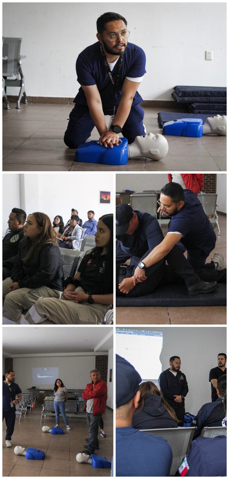 Capacitación que fortalece nuestra capacidad de respuesta ante una emergencia.