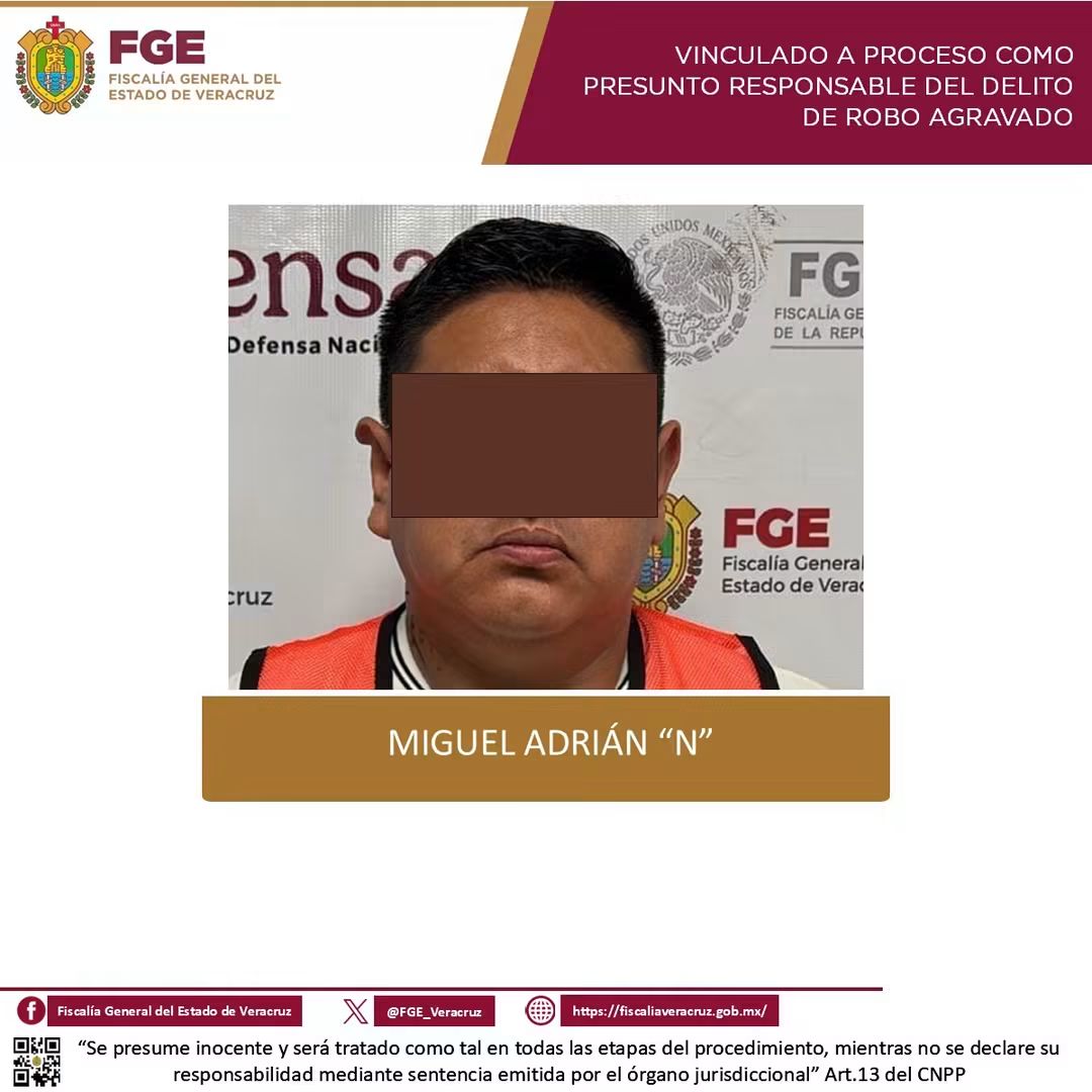 𝗣𝗿𝗶𝘀𝗶𝗼𝗻 𝗽𝗿𝗲𝘃𝗲𝗻𝘁𝗶𝘃𝗮 𝗮 𝗽𝗿𝗲𝘀𝘂𝗻𝘁𝗼 𝗿𝗲𝘀𝗽𝗼𝗻𝘀𝗮𝗯𝗹𝗲 𝗱𝗲 𝗿𝗼𝗯𝗼 𝗮𝗴𝗿𝗮𝘃𝗮𝗱𝗼 𝗲𝗻 𝘀𝘂𝗰𝘂𝗿𝘀𝗮𝗹 𝗯𝗮𝗻𝗰𝗮𝗿𝗶𝗮 𝗲𝗻 𝗢𝗿𝗶𝘇𝗮𝗯𝗮