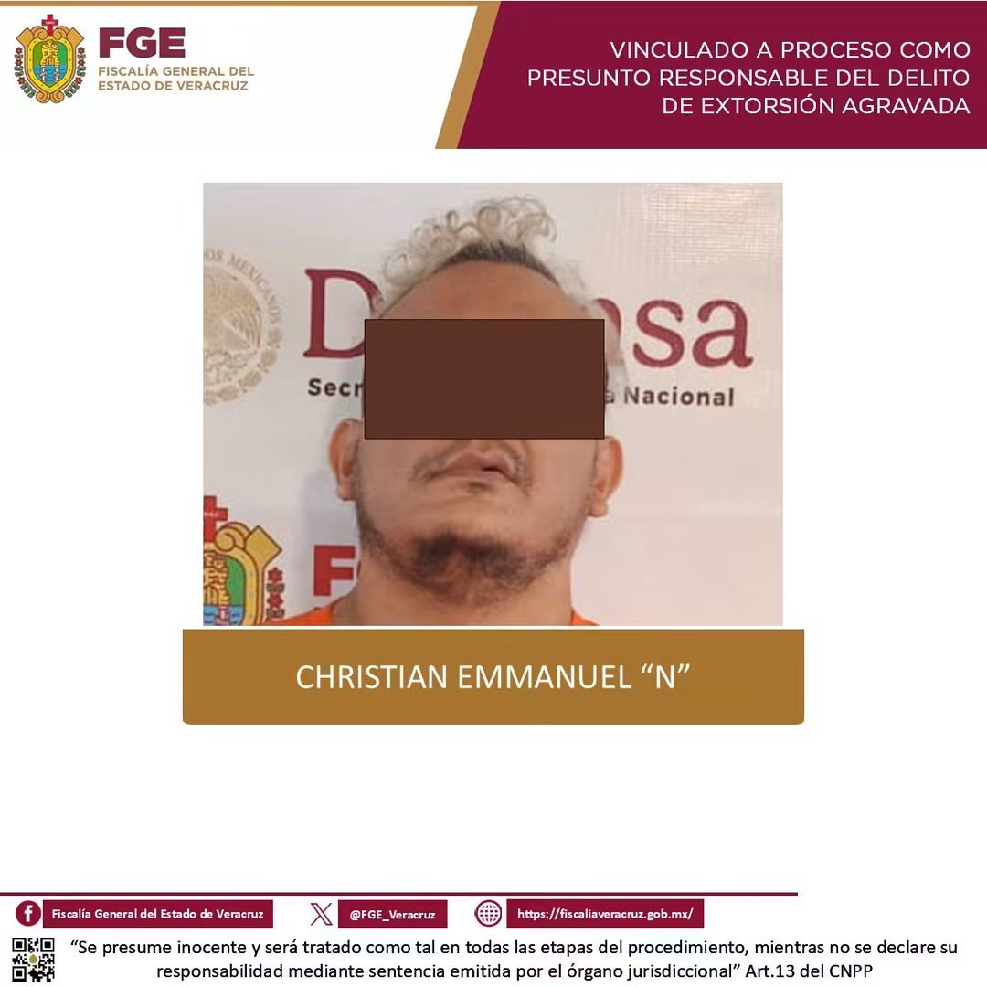 𝗖𝗼𝗺𝗯𝗮𝘁𝗲 𝗮 𝗹𝗮 𝗲𝘅𝘁𝗼𝗿𝘀𝗶𝗼𝗻 𝗲𝗻 𝗩𝗲𝗿𝗮𝗰𝗿𝘂𝘇: 𝘃𝗶𝗻𝗰𝘂𝗹𝗮𝗻 𝗮 𝗽𝗿𝗼𝗰𝗲𝘀𝗼 𝗮 𝗽𝗿𝗲𝘀𝘂𝗻𝘁𝗼 𝗿𝗲𝘀𝗽𝗼𝗻𝘀𝗮𝗯𝗹𝗲 𝘆 𝗿𝗮𝘁𝗶𝗳𝗶𝗰𝗮𝗻 𝗽𝗿𝗶𝘀𝗶𝗼𝗻 𝗽𝗿𝗲𝘃𝗲𝗻𝘁𝗶𝘃𝗮