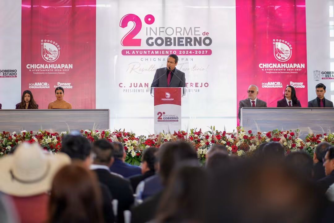 Juan Rivera Trejo PRESENTA RESULTADOS DE TERRITORIO EN SU SEGUNDO INFORME DE GOBIERNO