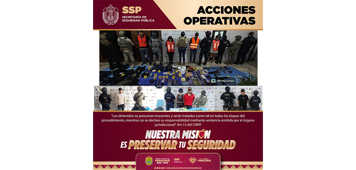En operativos, aseguramiento de 127 dosis de presuntas sustancias ilícitas y la recuperación de 23 vehículos